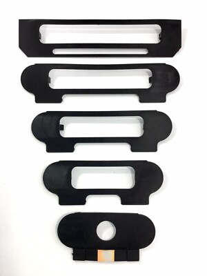 99-04 JEEP GRAND CHEROKEE SELEC-TRAC QUADRA-DRIVE Shifter Bezel Trim Slides Set