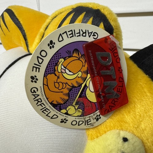 Vintage Garfield “Te Quiero” 20" Spanish Valentines Day Plush Toy Brand New NWT - Picture 3 of 6