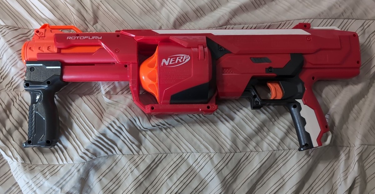 💥 Nerf N-Strike Mega Series RotoFury Blaster 💥 FREE SHIPPING