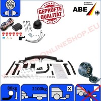 AHK & ES7 Mercedes FüR MB E-Klasse S211 03- AnhäNgerkupplung AnhäNgevorrichtung