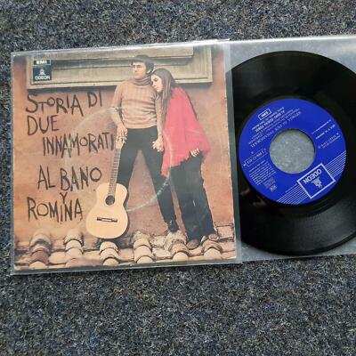 7'' Single Vinyl Al Bano & Romina Power - Storia di due innamorati SPAIN