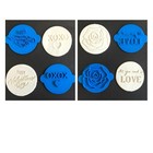 Cookie Stamp Packages Happy Valentine's Day Rose All You Need Is Love Xoxo