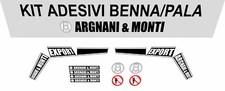 KIT ADESIVI DECALCOMANIA BENNA ARGNANI E MONTI