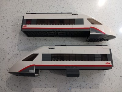 Lego 60051 City Hochgeschwindigkeits-Personenzug ERSATZTEILE - BITTE LESEN