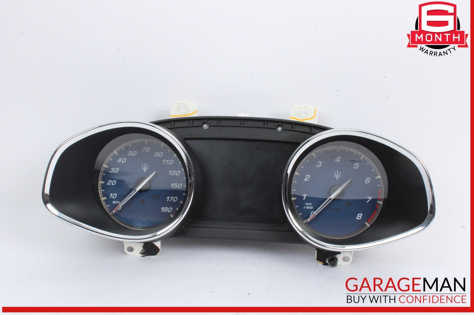 14-17 Maserati Quattroporte S Speedometer Instrument Cluster 670030595 OEM