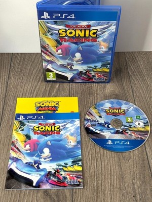 Sega Team Sonic Racing Spiel Disc mit Handbuch für Sony PlayStation 4 Konsole