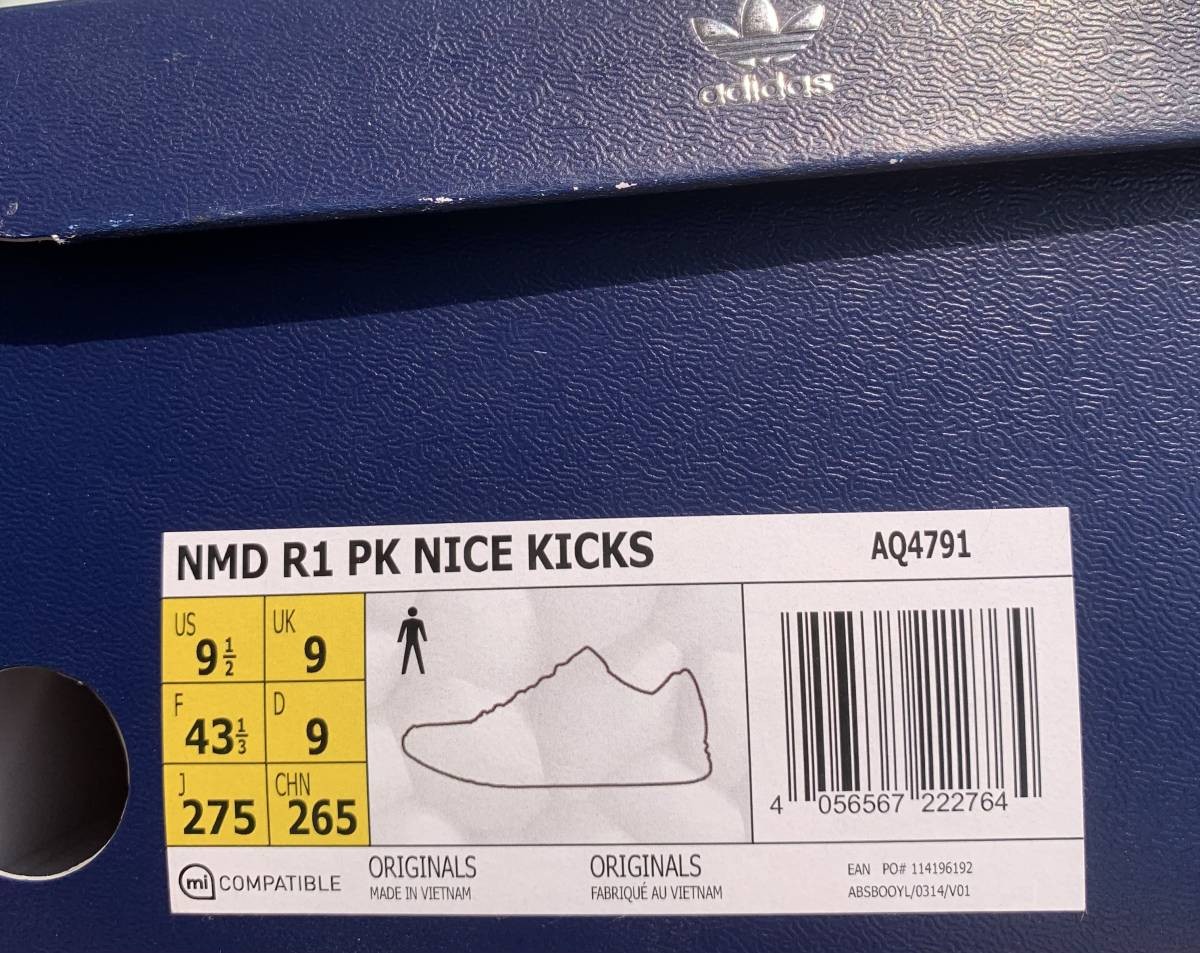 Deadstock Adidas Originals Nmd R1 Nice R1 Nice Kicks AQ4791 Sneaker Men Us9.5 image 5