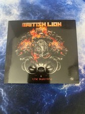 BRITISH LION - The Burning (CD 2019) Iron Maiden Steve Harris NWOBHM Digipak