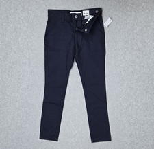 Old Navy Women Pants 8 Chino Skinny Button Slim 28" Inseam NWT