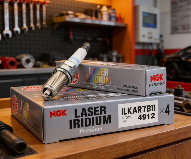 4pc NGK 4912 Laser Iridium Spark Plugs ILKAR7B11 for Toyota Corolla For Pontiac