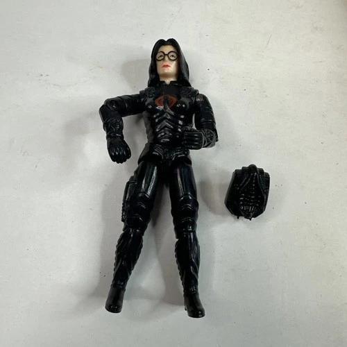 Vintage 1984 BARONESS Gi Joe Cobra Figure V1 Near Complete Backpack J1