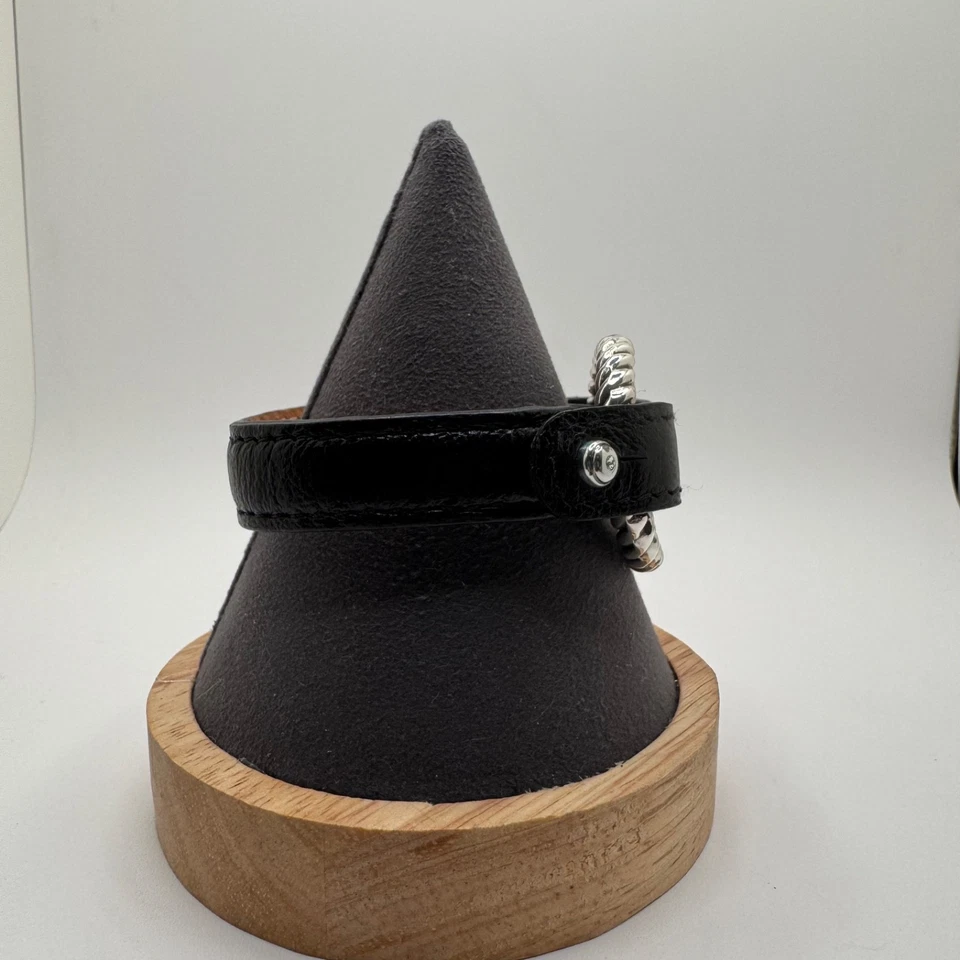 Rare Retired Brighten Bracelet Chamois Hawser Genuine Leather M/L - Image 4 of 4