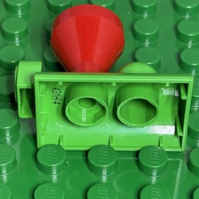 Lego DUPLO Train Steam Engine Top Green Red Funnel 10558 6144 5606 9212 3770