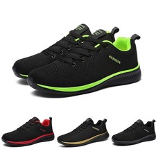 Men’s Running Trainers Lightweight Casual Sports Shoes for Walking Gym UK