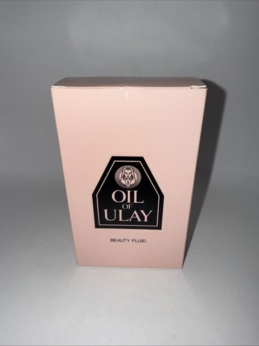 Vintage Oil Of Ulay (Oil Of Olay) Beauty Lotion Glass Bottle In Original Box NIB - Picture 2 of 7