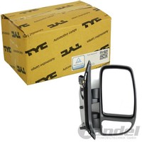 TYC AußEnspiegel Rechts Schwarz FüR Nissan Interstar Opel Movano Renault Master