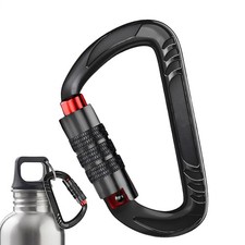 Carabiner Clip 12KN Load-Bearing Aluminum Alloy Outdoor Gear Heavy Duty