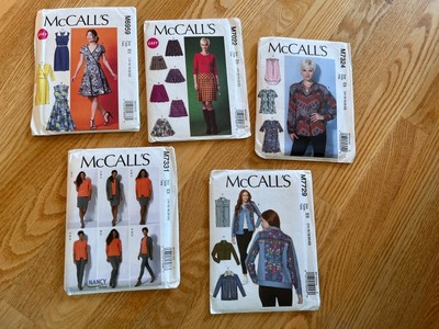 McCall's Patterns Size E5 (14-16-18-20-22) NEW/UNCUT-Choose from Dropdown Menu