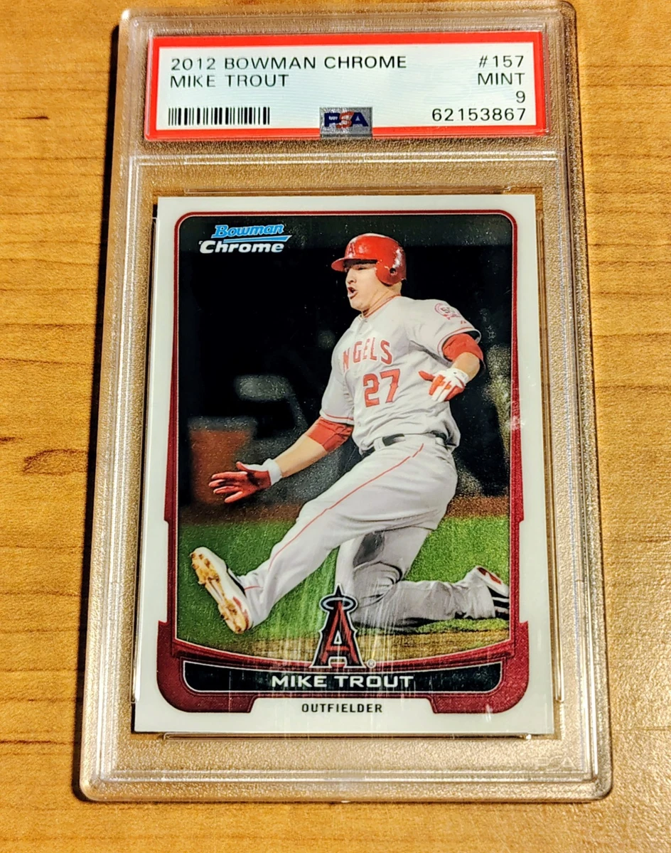 Topps Mike Trout 2012 Season Baseball Sports Trading Cards