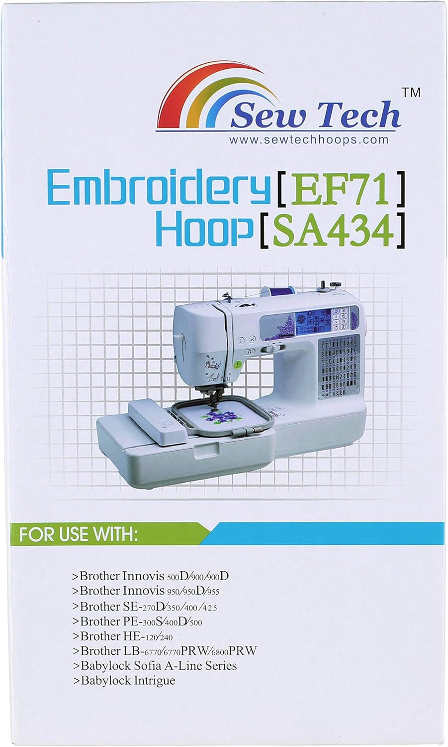 Hoops For Brother Se700 Se725 Se600 Se400 Se630 Se625 Se425 Pe550d...