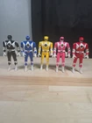 Lot Of 5 Vintage 1993 Mighty Morphin Power Rangers Flip Heads Action Figures