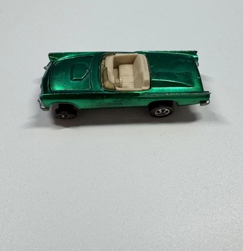 Red Line Hot Wheels Redline Classic '57 Bird Green 1968  mattel Inc Us & Foreign