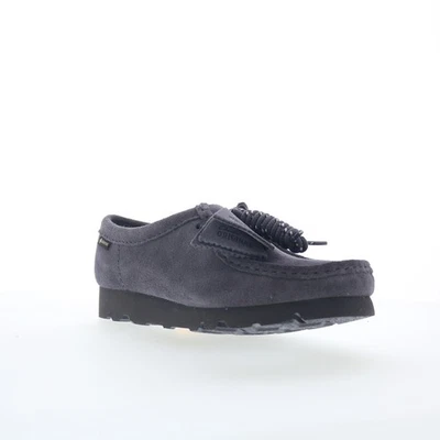 Clarks Wallabee GTX Gore-Tex tap pour femmes en suede pourpre - Photo 1/4