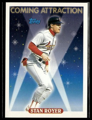 Stan Royer *ROOKIE CARD* (RC) 1993 Topps #820