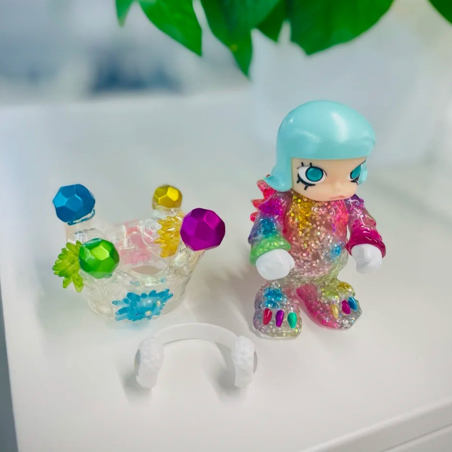 POP MART INSTINCTOY Erosion Molly Costume Ice Erosion Molly Secret