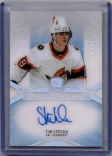 Tim Stutzle Enshrinements Auto /99 2020-21 The Cup Rookie Senators E-TS [M026]