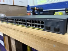 Cisco Catalyst 2960 (WS-C2960X-48FPD-L) 48 Ports Rack Mountable Switch