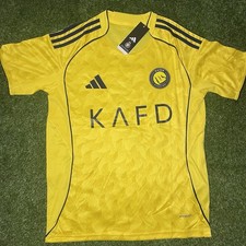 Al Nassr 25/26 Home Jersey Size S Ronaldo #7