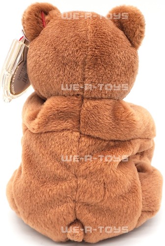 Peluche Ty Beanie Babies Hoops the Bear con baloncesto 2005 - Imagen 5 de 7