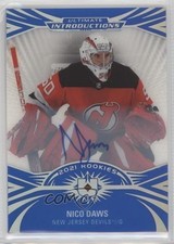 2021-22 Upper Deck Ultimate Collection Introductions Nicolas Daws Nico Auto 5i2