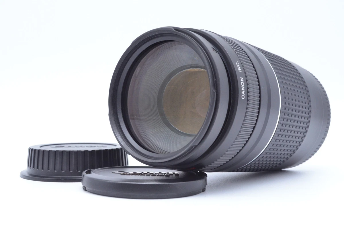 Canon EF Camera Lenses 75-300mm Focal f/4-5.6 Maximum Aperture for