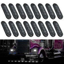 Super Bright White Side 4-LED Marker Light Signal Turn Light Clearance Lamp X16