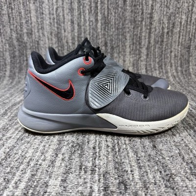Nike Kyrie Flytrap 3 Zoom Gray Mens 7.5 Basketball Sneakers Shoes BQ3060-010