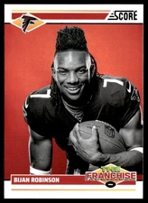 BIJAN ROBINSON 2024 PANINI SCORE FOOTBALL THE FRANCHISE ATLANTA FALCONS #2