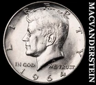1964-D Silver Kennedy Half Dollar - Choice Gem Brilliant Unc  Lustrous  #K2330