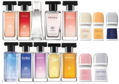 Avon Classics Collection Candid Soft Musk Free O2 Eau De Cologne spray and More
