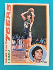 1978-79 Topps #18 Steve Mix Philadelphia 76ers BASKETBALL Card L8