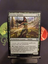 Destiny Spinner Commander: Wilds of Eldraine WOC 123 Regular Human Enchantment