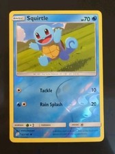 💥💧 Pokemon TCG Squirtle 23 Team Up Reverse Holo 23/181 NM/LP Foil Rare Water
