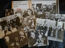 Unique Historical Collection: 18 Original Photographs of Eduardo Frei Montalva 