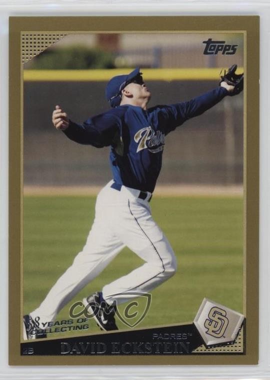 2009 Topps Update Gold 1925/2009 David Eckstein #UH68 0w8