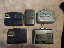 Lot of 5 Cassette / AM-FM Handheld Players for Parts - Need Repairs