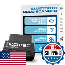 BLCKTEC 430 Bluetooth OBD2 Scanner for iPhone  Android, Supports Vehicles 1996 