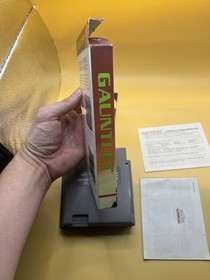 Gauntlet NES First Print Licensed With Poster Near Mint Cgc Or Wata It Key Title