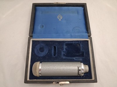 Rare Original Georg Neumann & Co Gefell CMV 563 Condenser Microphone w/ Case