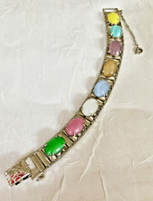 Vintage Sarah Coventry Jellybean Bracelet ~ 